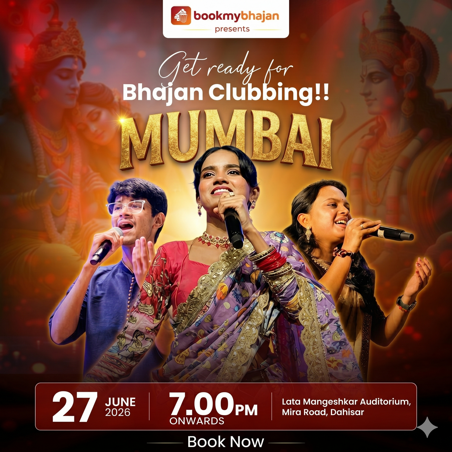 Mumbai's Biggest Bhajan Clubbing ft. Fusion Albela Band - 27th June, Saturday (Hindi)